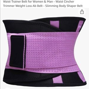 Purple waist trainer